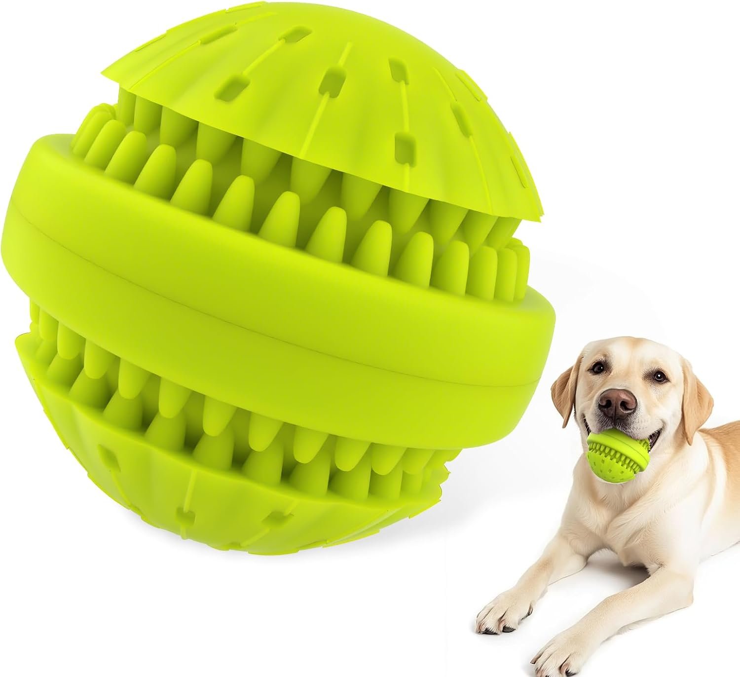 Rechargeable Light Up Dog Ball with Multicolor Lights for Nighttime Play, Glow in The Dark Dogs Ball for Outdoor Fetch Training, Interactive Dog Toys with Water Resistant - Image 2