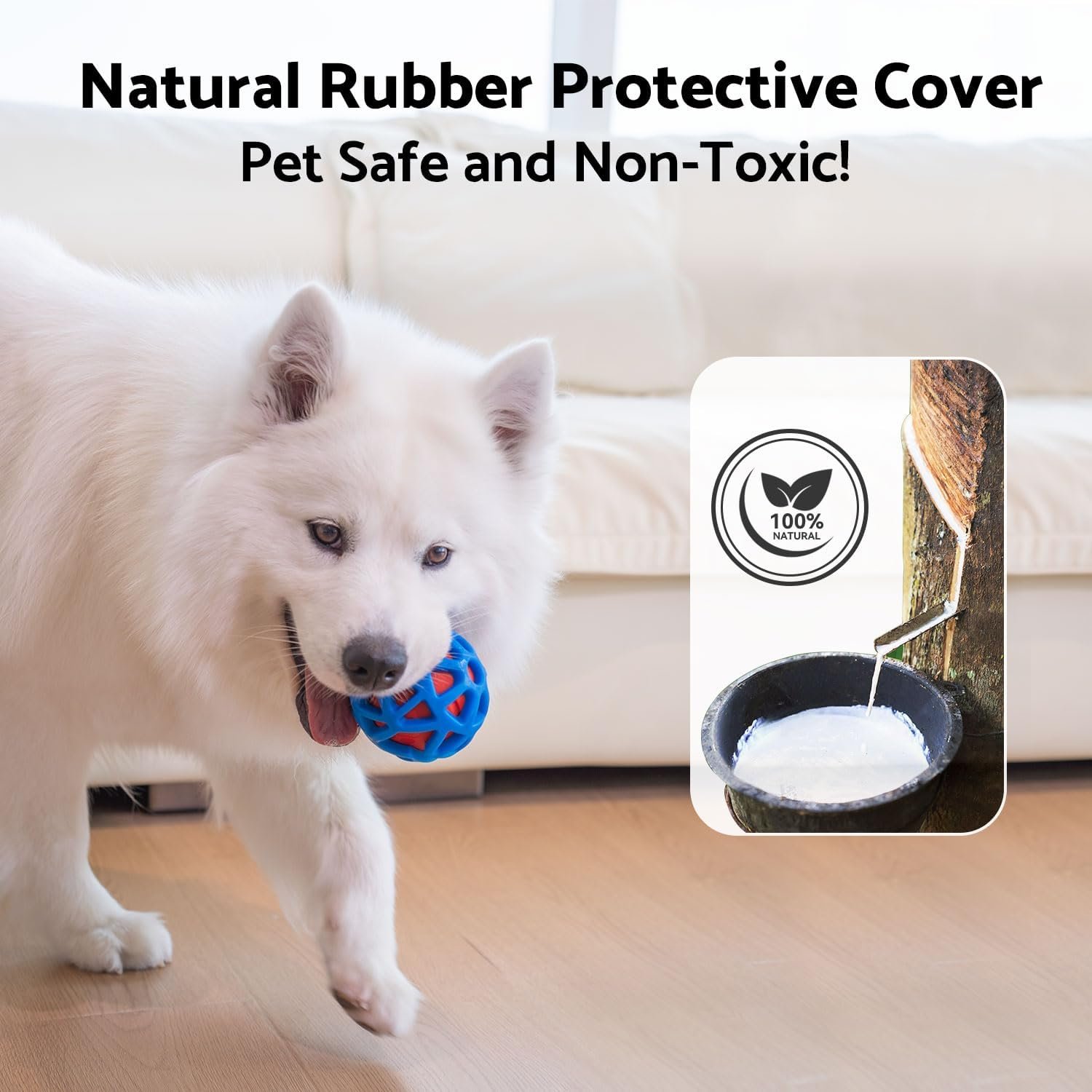 Interactive Dog Toys – Durable Automatic Bouncing & Vibrating Interactive Dog Ball for Smart Play, Motion-Activated Moving Dog Toy for Small/Medium/Large Dogs,USB Rechargeable (Orange) - Image 2